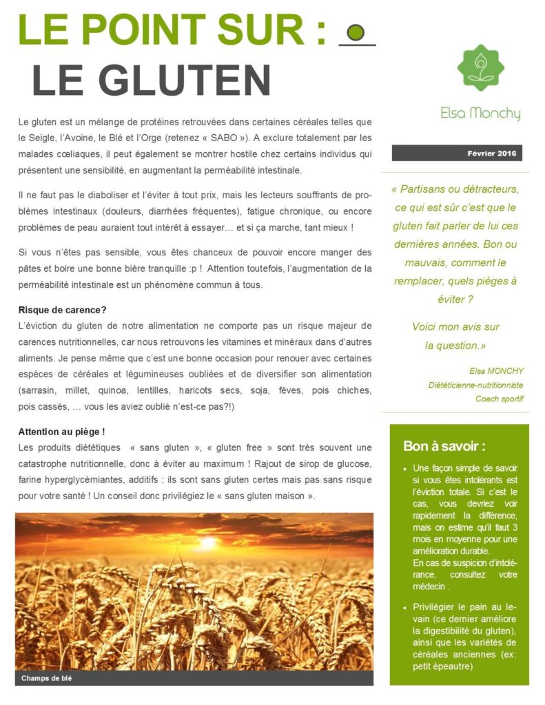 le gluten
