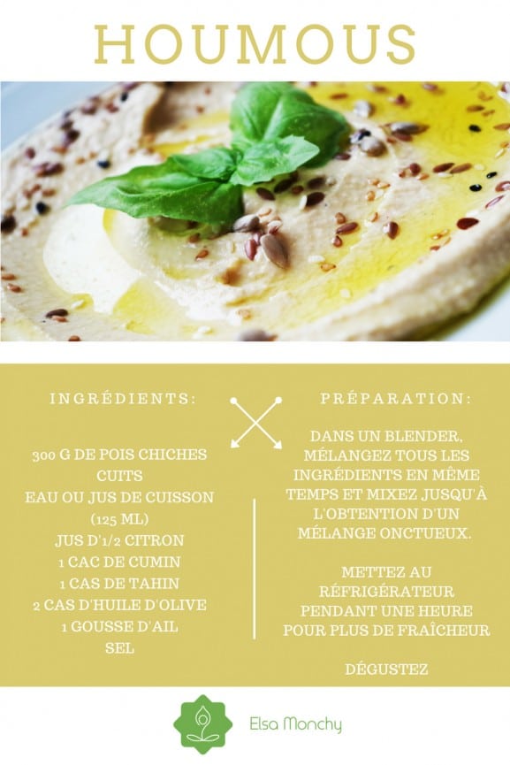 houmous de pois chiches