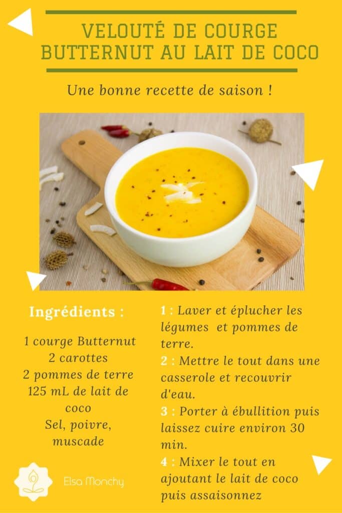 Velouté de courge butternut