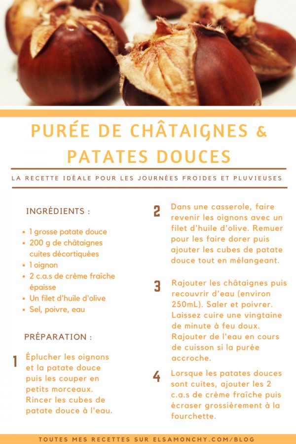 purée de châtaignes