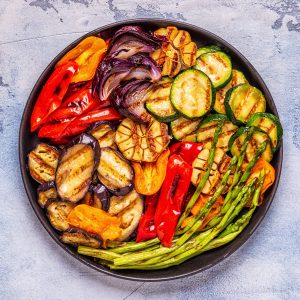 Salade aux légumes grillés